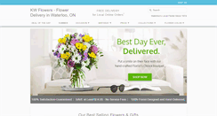 Desktop Screenshot of kwflowers.net